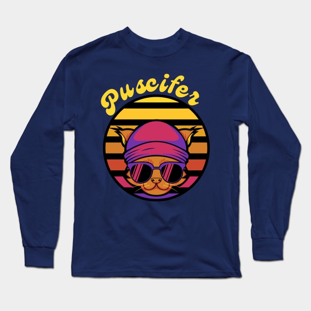 puscifer Long Sleeve T-Shirt by Oks Storee